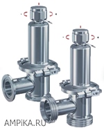 Перепускные клапаны регулирующие для пищевой промышленности