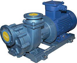 Специальные исполнения химических самовсасывающих насосов ХМСГ-АМ