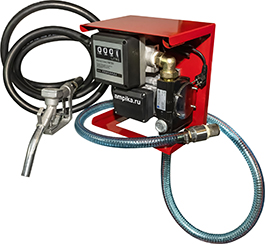 Мини АЗС на 12В, 24В и 220В с насосом /дизельное топливо, керосин, нефтепродукты/