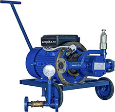 Опрессовщик на тележке ПГ-2