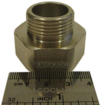 Переходник 1``внут. х 3/4`` нар.