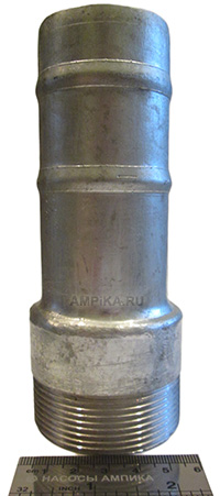 Штуцер 2`` нар. x 50 мм (сталь)