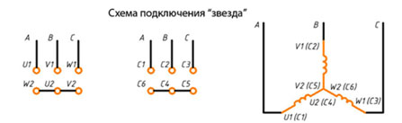 Как подсоединить двигатель с 4 проводами