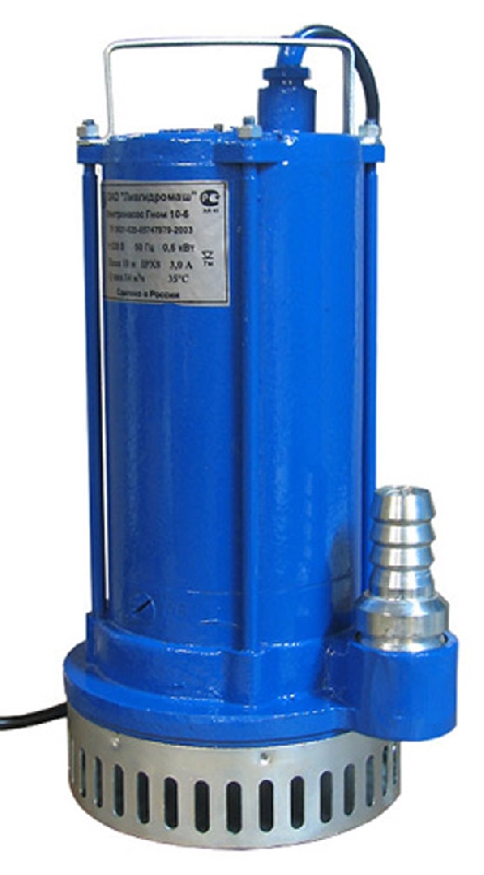 Дренажный насос Ливгидромаш ГНОМ 16-16Тр (Ливны, до +60°С) - цена ...